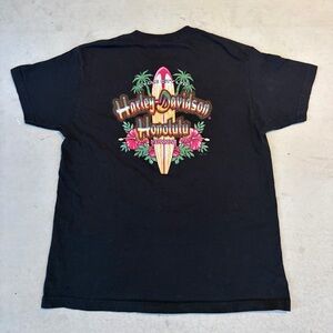 Harley-Davidson Black Honolulu Graphic Tee